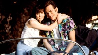 Shannen Doherty and Luke Perry