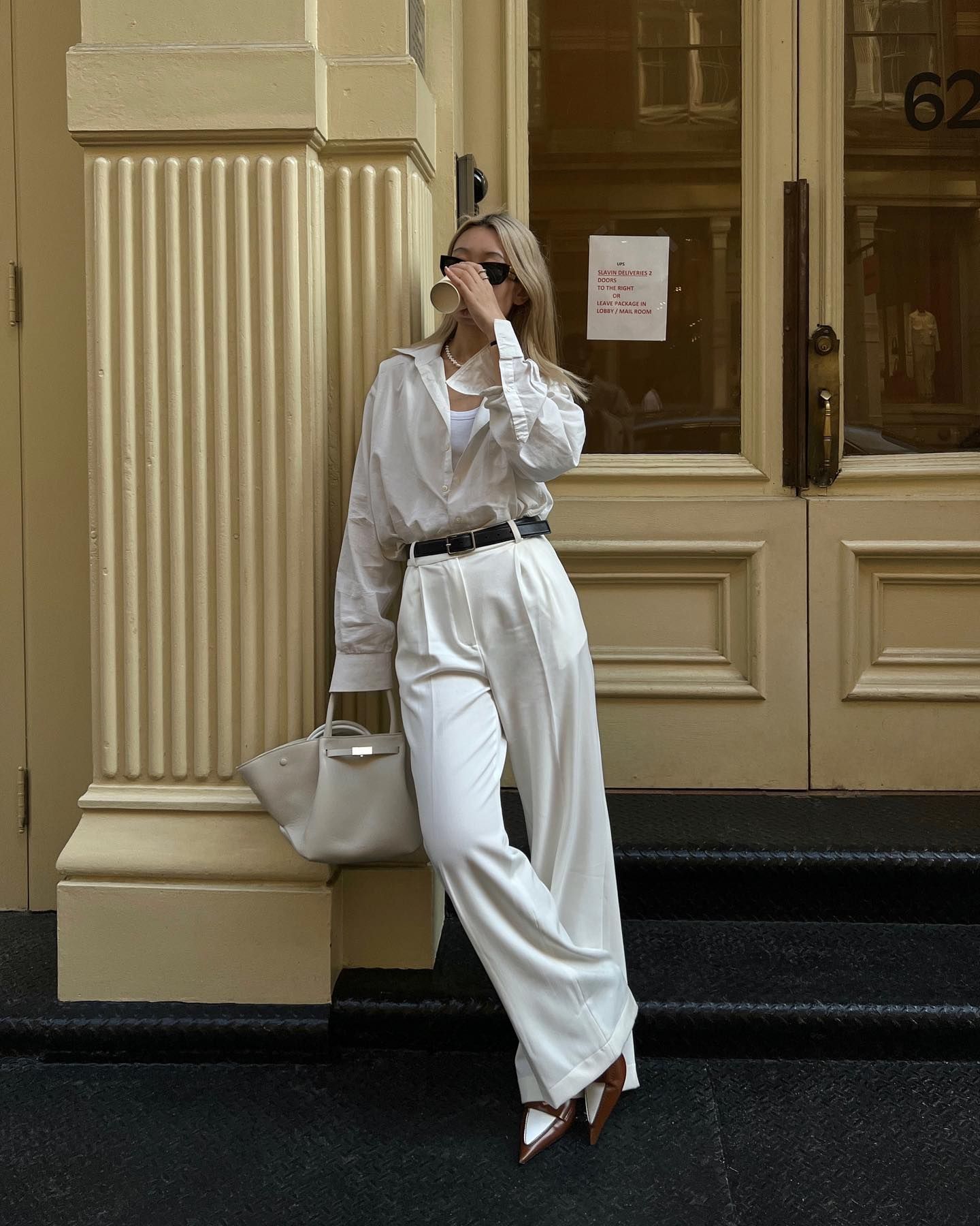 @thecarolinelin blonde hair