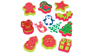 Baker Ross AF808 Christmas Stampers (Pack of 10)