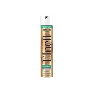 L'Oreal Paris Elnett Satin Hairspray Extra Strong Hold Unscented 11 oz; (Packaging May Vary)