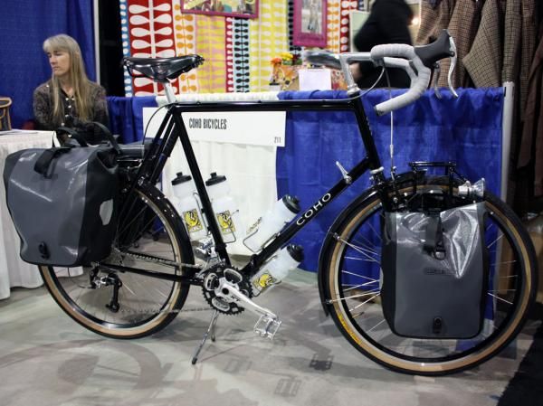 Coho Bicycles showed off this understated tourer.