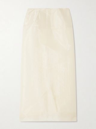 Organza Midi Skirt