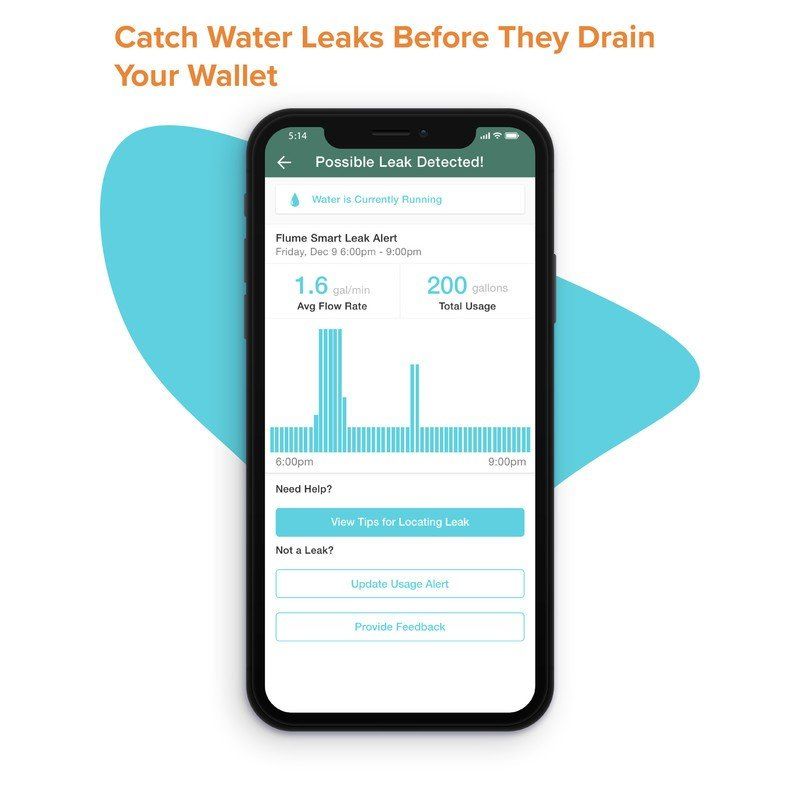 Flume 2 Leak Detection Amazon