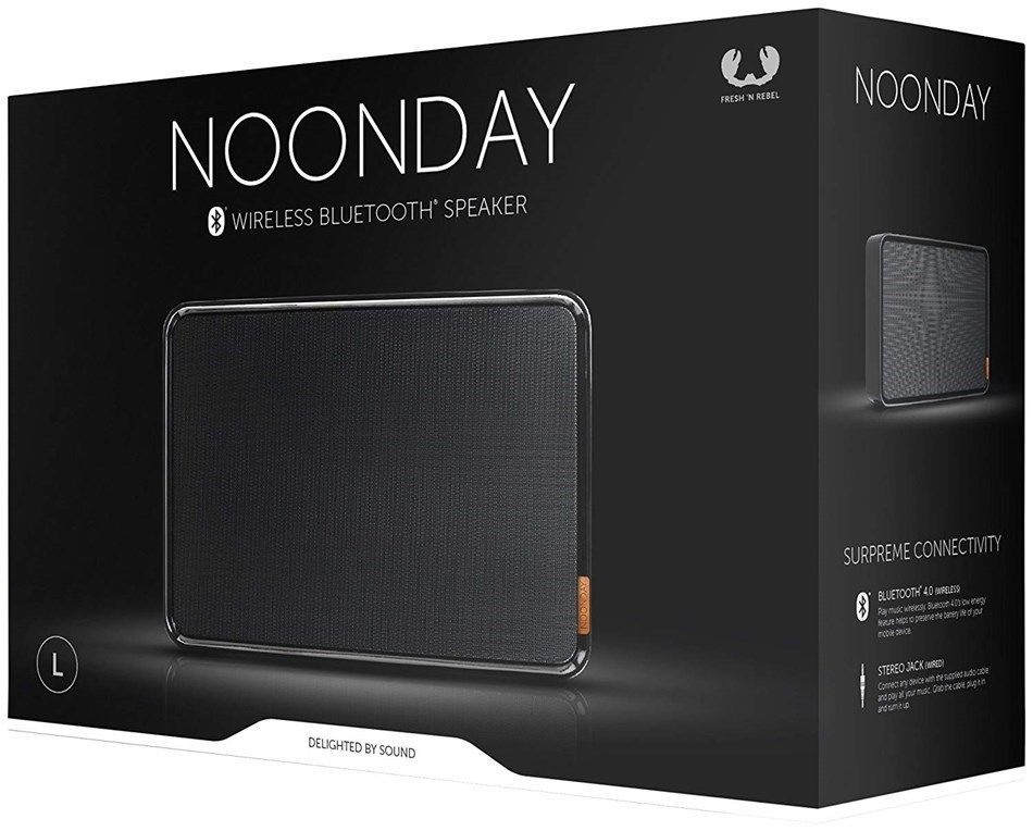 noonday large black bluetooth speaker