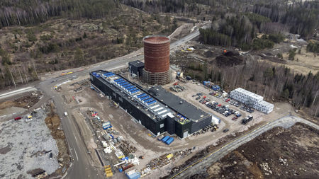 a data center in the middle of the Finnish forest