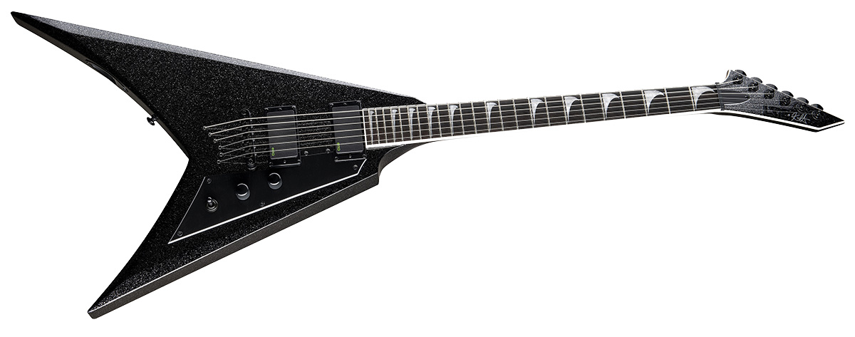 The LTD Kirk Hammett Signature KH-V, an asymmetric V-shaped electro built for shredding