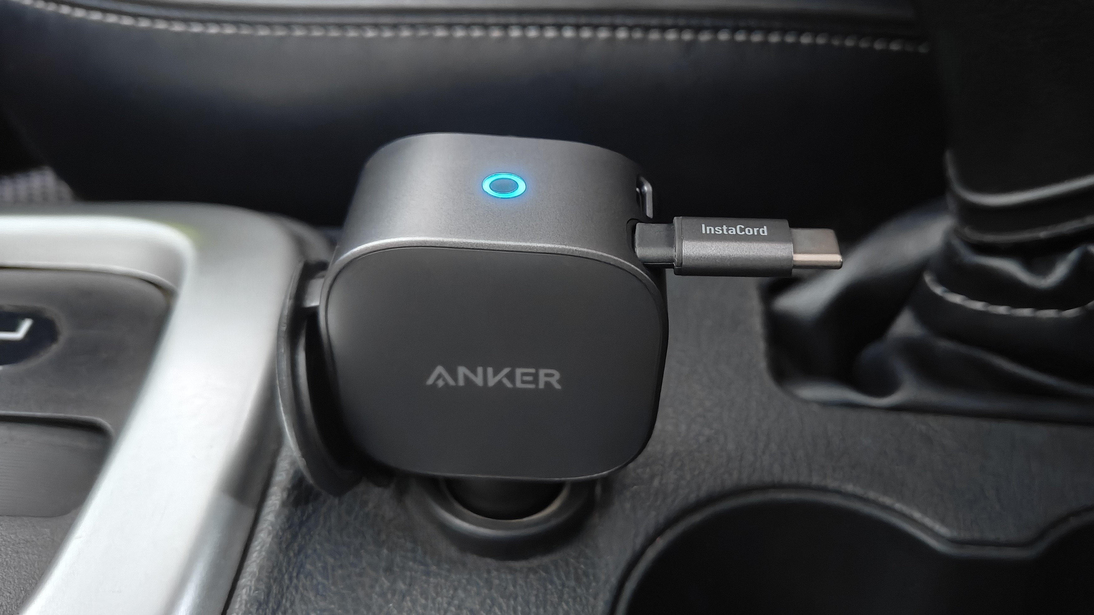 This clever Anker car charger has a retractable cable and it's stupidly powerful