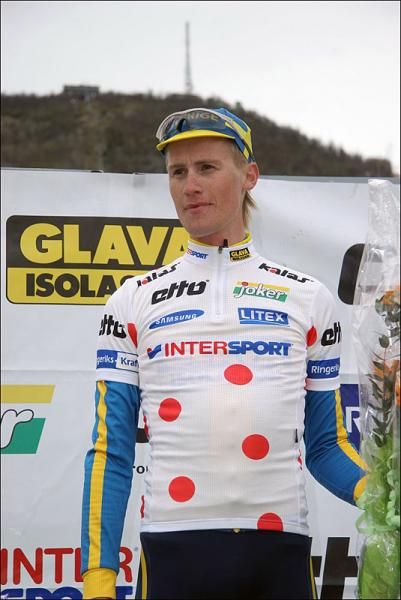 Alexander Wetterhall (Sweden) also leads the mountains classification.