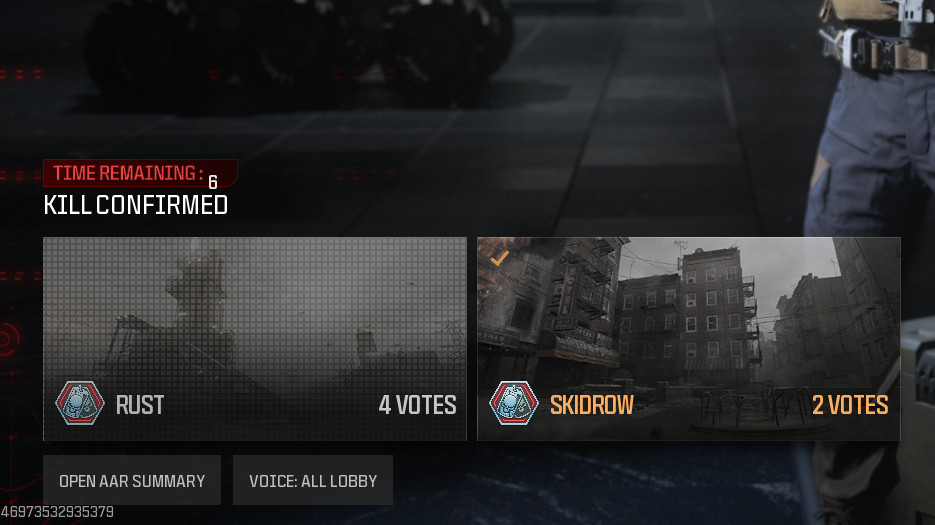 modern warfare 3 beta map vote