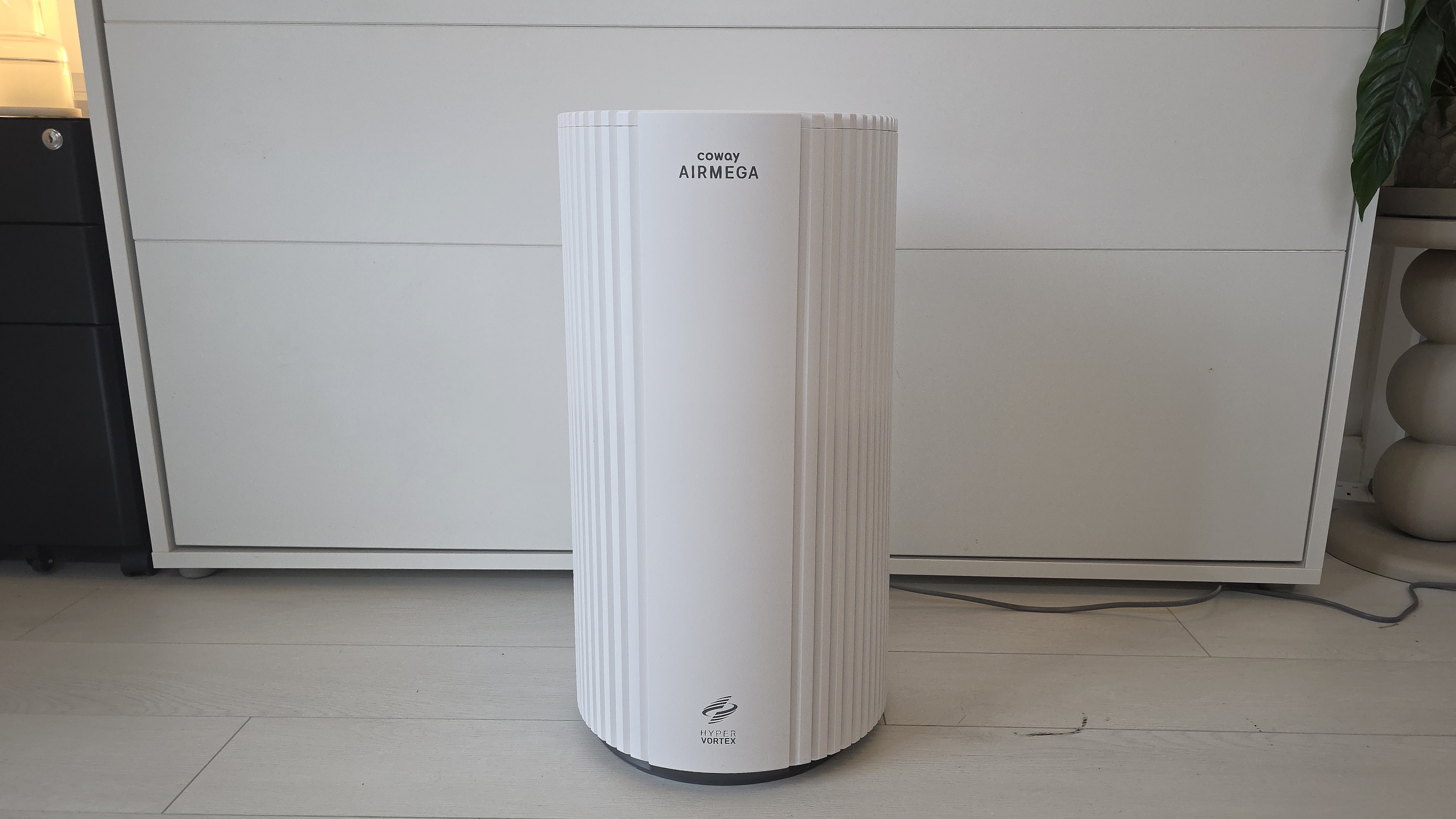 The Coway Airmega 350 from the front.