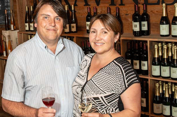 Ravines Wine Cellars - Morten and Lisa Hallgren