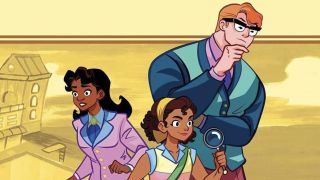 Goldie, Cheryl and Walter on the cover of Goldie Vance comic