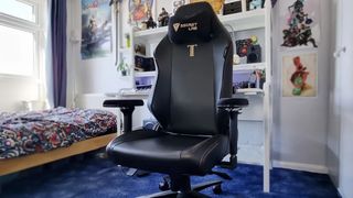 Secret Lab TITAN Evo chair in a gaming space