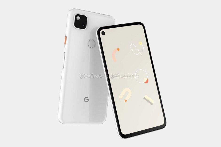 Google Pixel 4a render