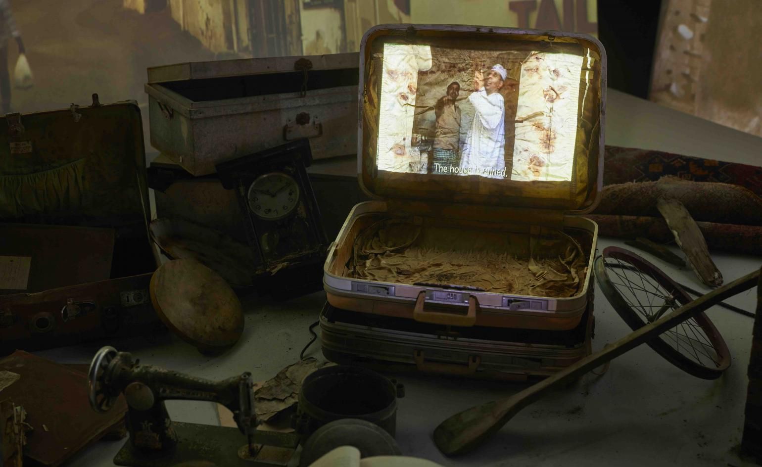 Hassan Meer, Reflections From Memories, 2009 – 2022, installation view, Oman Pavilion, Venice Biennale 2022