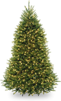 National Tree Company Pre-Lit 6.5-feet Christmas Tree: was $399.99 now $214.99 at Amazon
If you haven't picked out your Christmas Tree this year, Amazon's Black Friday sale is offering a massive $184.20 discount on this 6.5-foot artificial tree. The top-rated Dunhill Fir Full is pre-lit with 650 white lights that remain lit even when a bulb goes out. Plus, if you use ALEXATREE at checkout, you get a free Amazon smart plug and Amazon Echo Dot (3rd Gen) with your purchase (just make sure all the items are in your cart).