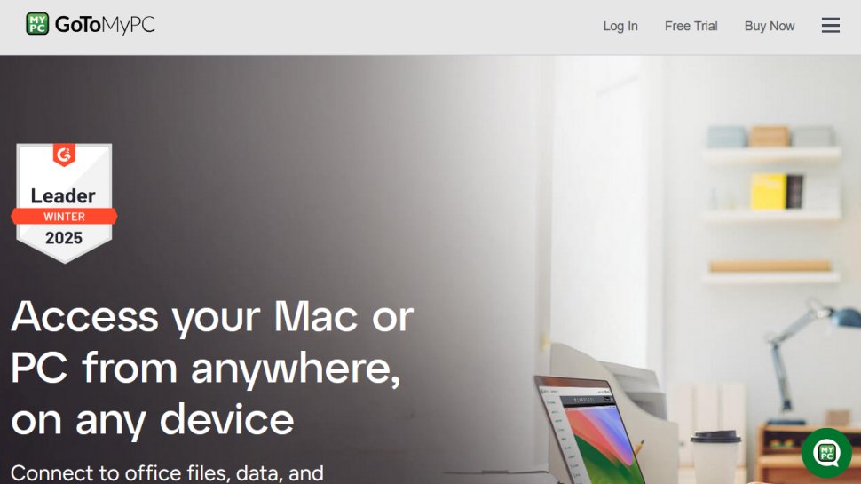 GoToMyPC website screenshot (June 2025).