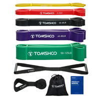 TOMSHOO Resistance Band Set With Six Bands: was $27.99, now $24.99 at Walmart