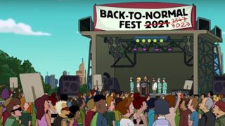 Futurama season 11 rally