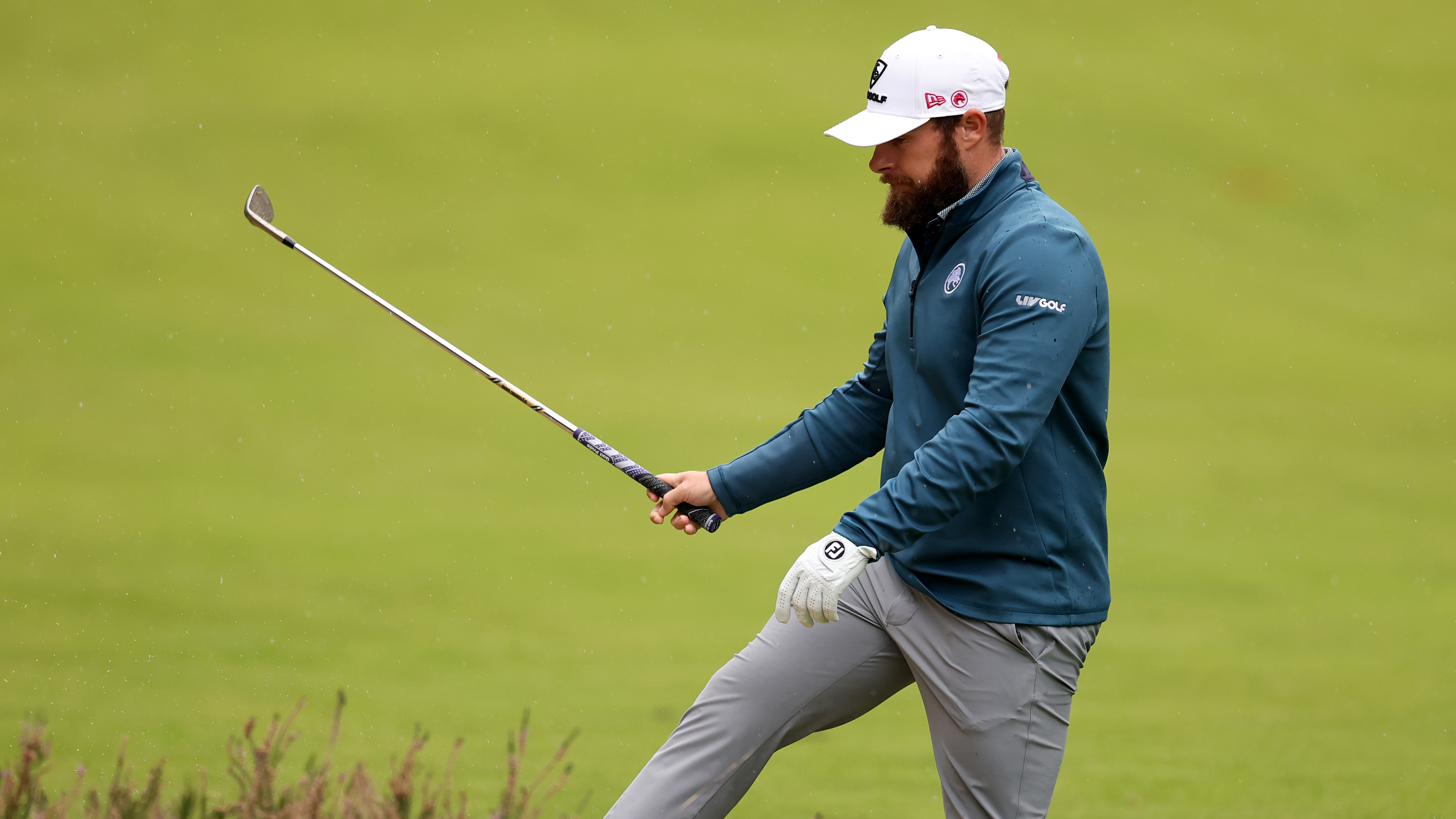 Photo of Tryrell Hatton using a golf pride grip