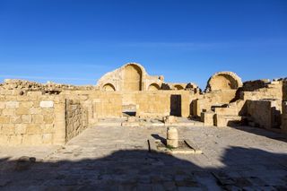 The northern church is one of three ancient churches in the desert city of Shivta in southern Israel that are thought to have been built between the fourth and the sixth centuries A.D.