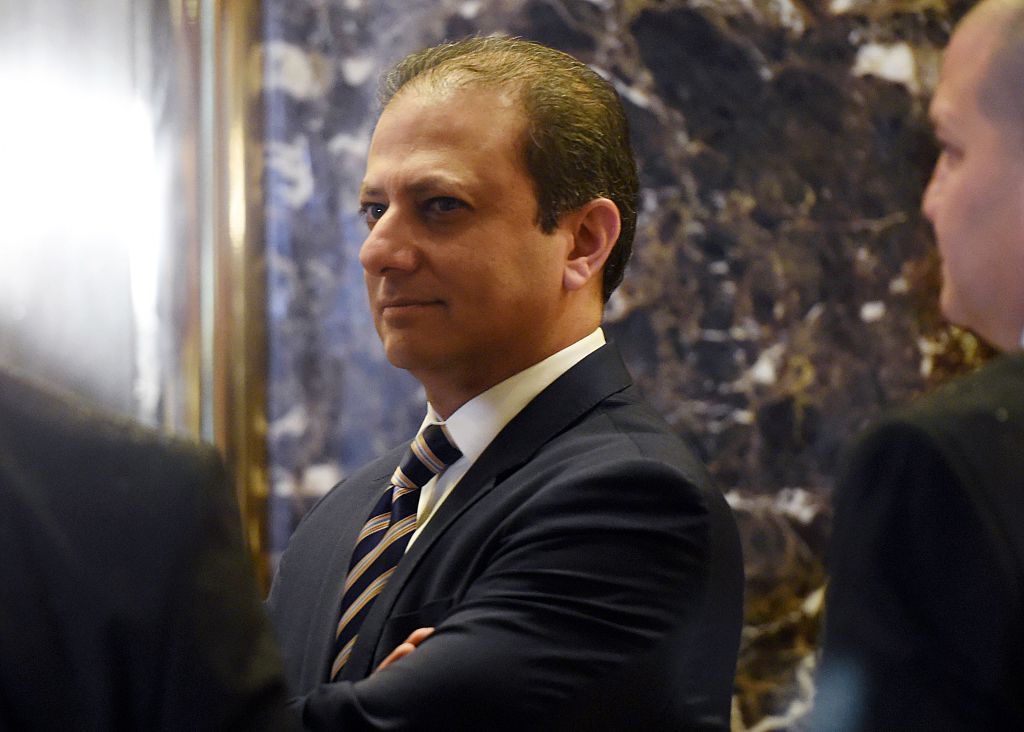 Preet Bharara in Trump Tower