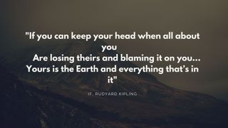 Rudyard Kipling quote