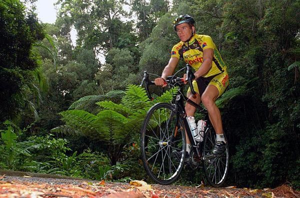 Through the rainforest - Hansen feels at home on tarmac