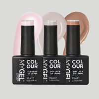 Mylee The Nudes Gel Polish Trio | RRP: $27 / £19.99
"I recommend Mylee's sheer nudes range," says Bello. "They are sheer and buildable, but also nude." This allows you to play around with the shades to get your ideal milky finish and color.