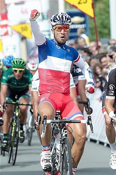 Nacer Bouhanni (FDJ-Big Mat) has won stage 1 at the Tour de Wallonie.