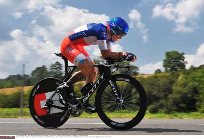 French national champion Sylvain Chavanel (IAM Cycling)