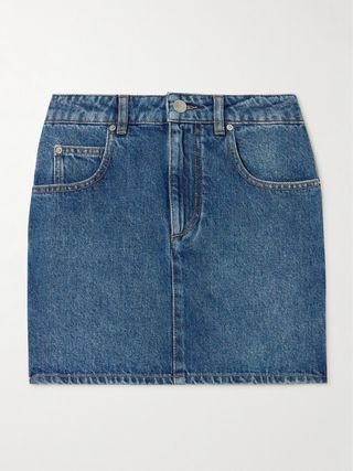 Stessy Denim Cargo Mini Skirt