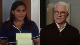 Mindy Kaling in Late Night and Steve Martin in Only Murders in the Building.
