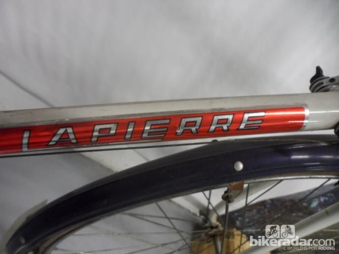 A vintage Lapierre we found in a corner of the test lab