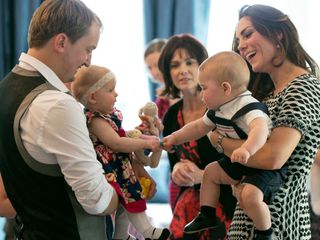 Kate Middleton and Prince George in New Zealand
