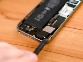 How to replace a blown loud speaker in an iPhone 5s