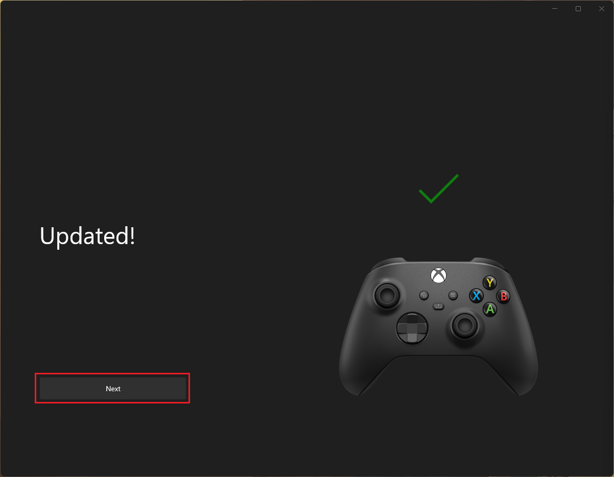 Xbox denetleyici güncellemesi tamamlandı