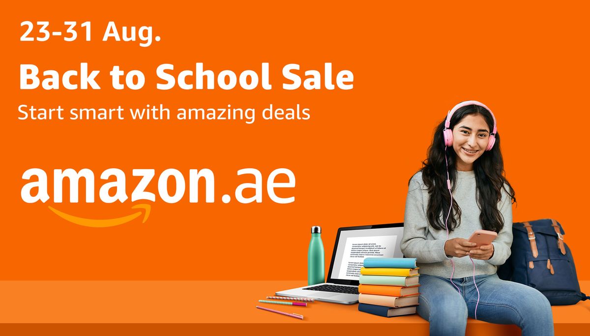 Amazon UAE Back To School Sale gear up for school with these great
