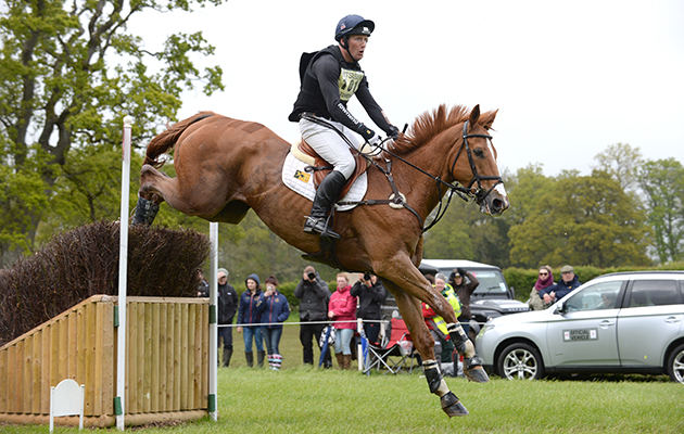 2014: Badminton Oliver and Armada fly around Badminton in 2014, where they finished in second place oliver townend armada