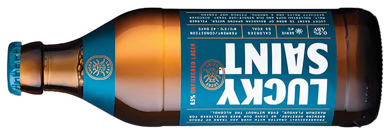 lucky saint lager