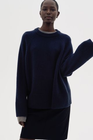 Cashmere-Blend Jumper