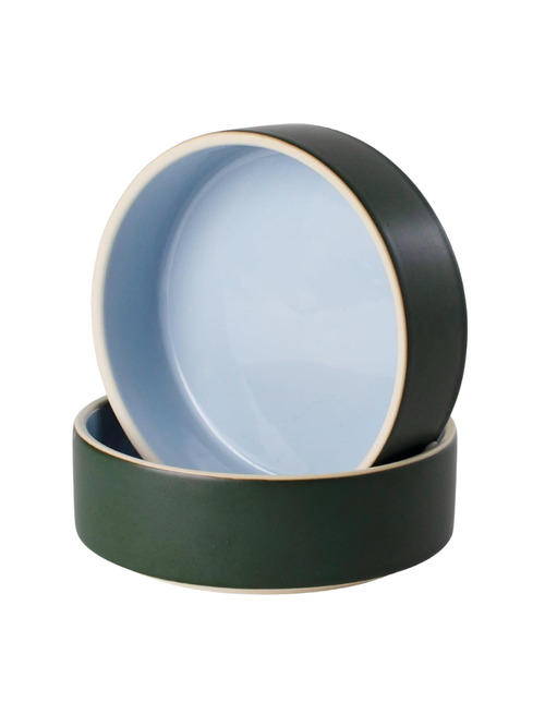 Minimal Stoneware Pet Bowl