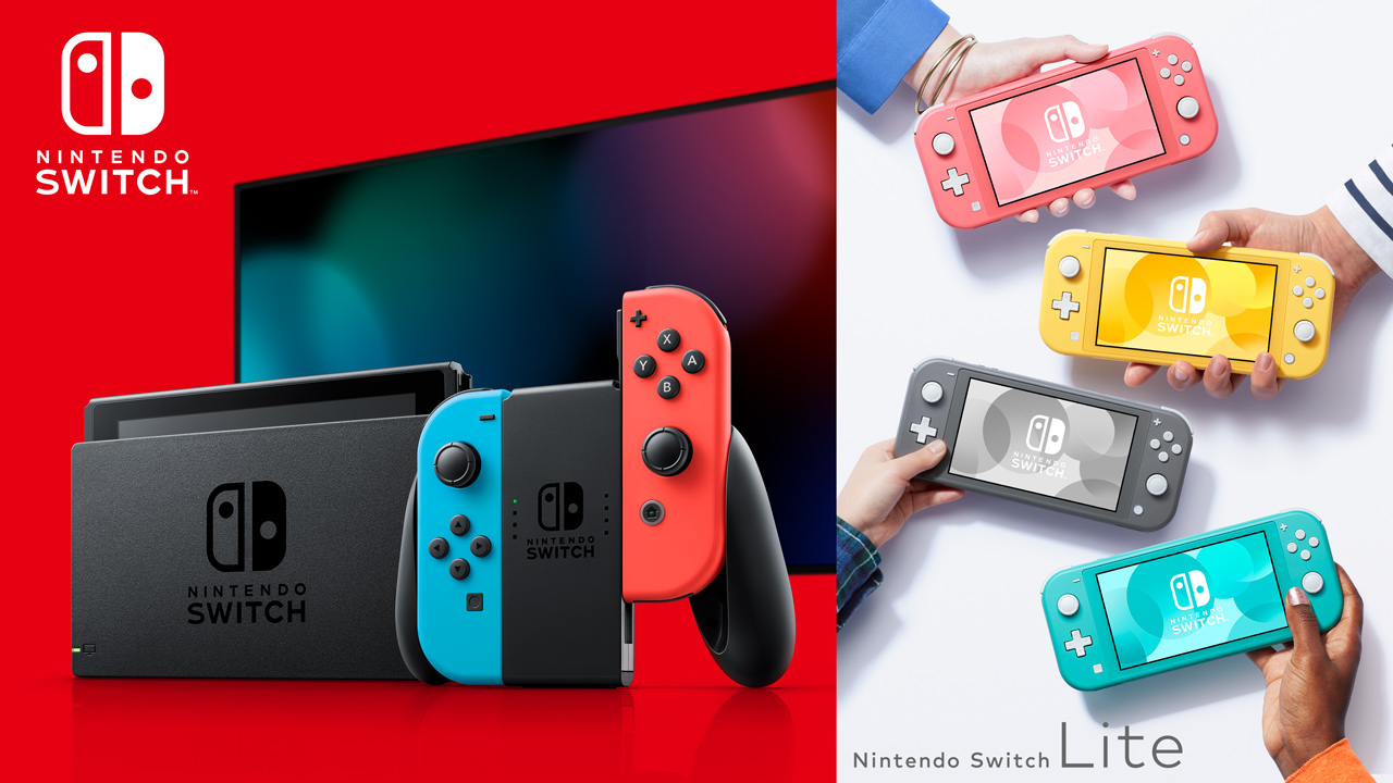 Nintendo Switch og Nintendo Switch Lite
