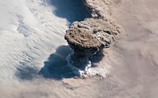 The volcano Raikoke, which last erupted in 1924, expelled an enormous ash plume on June 22.