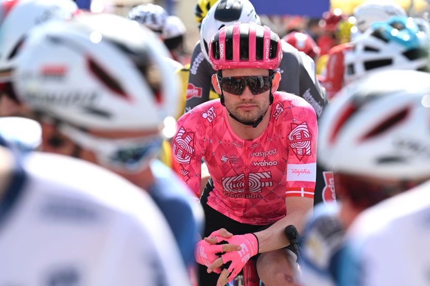 PORTIMAO PORTUGAL FEBRUARY 19 Kasper Asgreen of Denmark and Team EF Education EasyPost prior to the 51st Volta ao Algarve em Bicicleta Stage 1 a 1922km stage from Portimao to Lagos on February 19 2025 in Portimao Portugal Photo by Tim de WaeleGetty Images