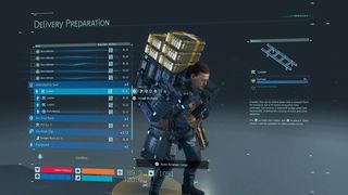 Death Stranding inventory management