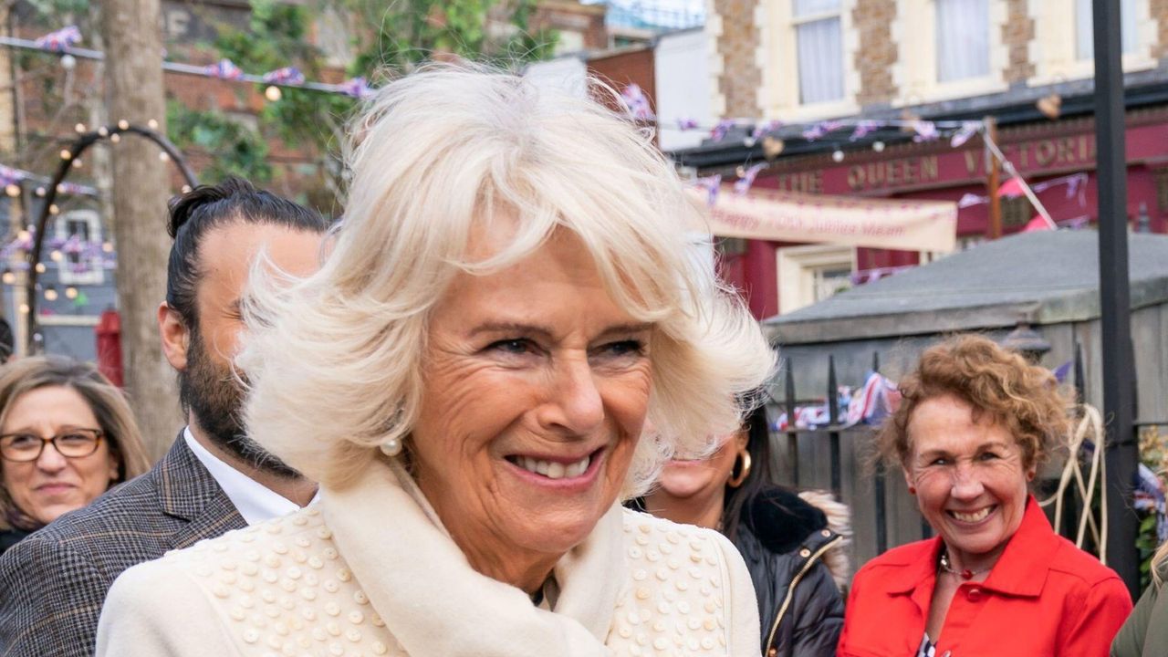 Camilla’s surprising health tip on Jubilee EastEnders gets Walford&#039;s approval