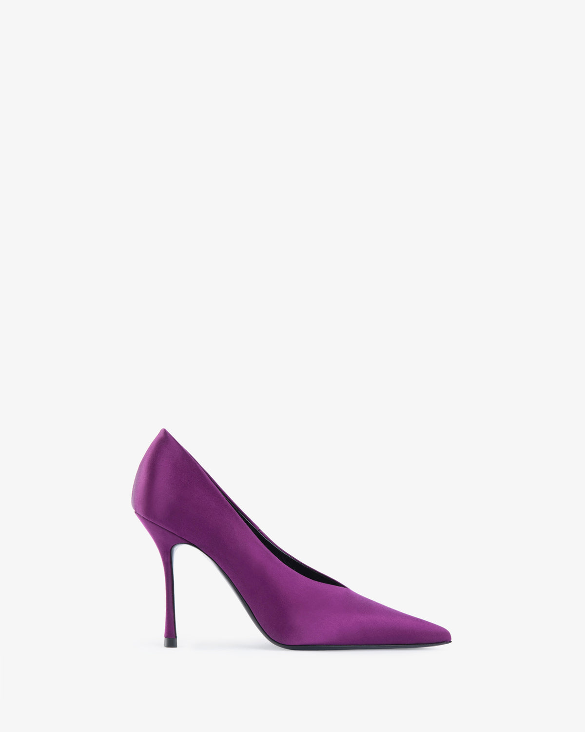 Kiss Pump Magenta Satin
