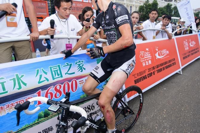 An injured rider