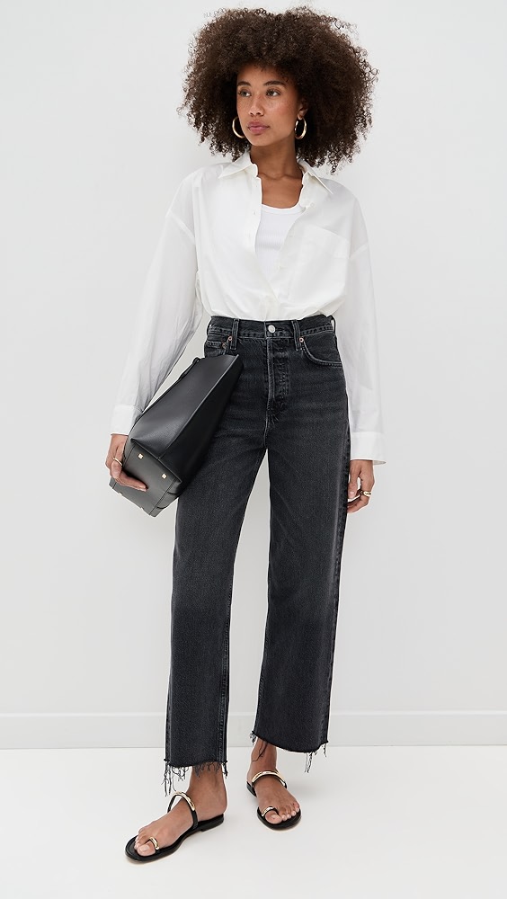 Ren High Rise Wide Leg Jeans - Arcane